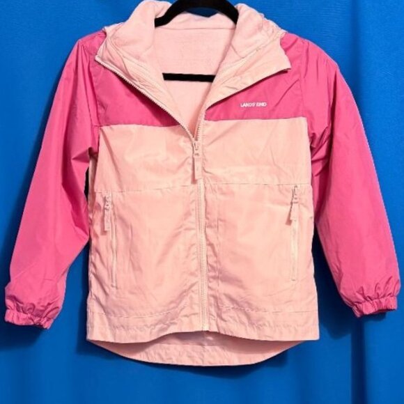 NEW / NWT $140.00 GORGEOUS LAND'S END 3 IN 1 JACKET / COAT GIRLS SIZE M / MEDIUM